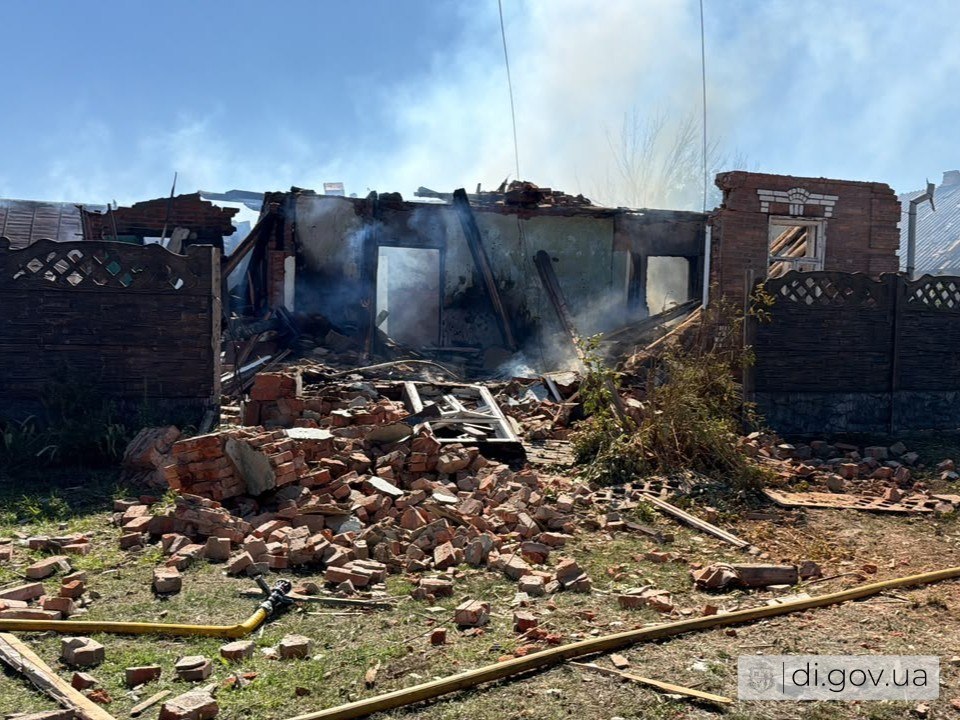 Після повторного удару по Дергачах поліцейські опинилися в лікарні